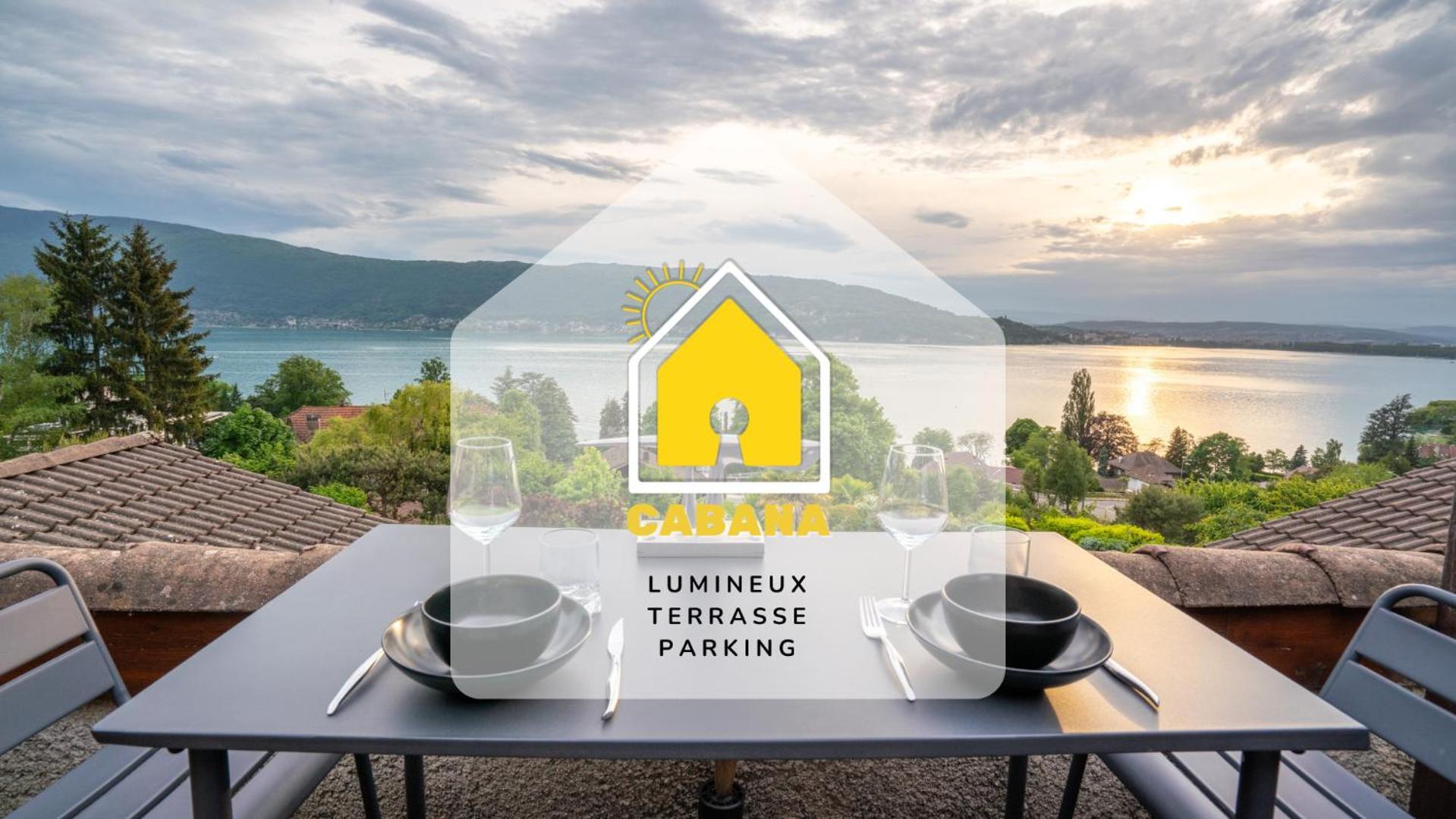 Cabana & Sunset - Terrasse , Parking & Lac Veyrier-du-Lac Εξωτερικό φωτογραφία